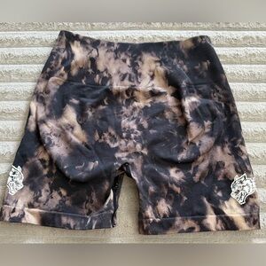 Darc Tie-Dye Scrunch Shorts